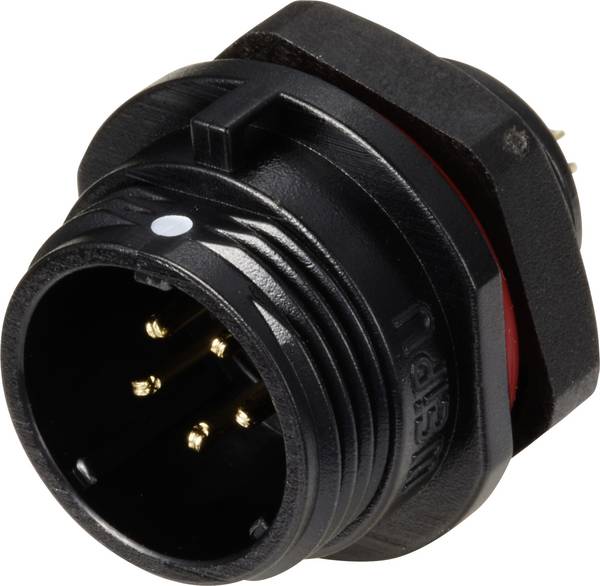 Weipu SP1312 / P 5 Ronde connector Stekker, inbouw Totaal aantal polen: 5 Serie (ronde connectoren): SP13 1 stuk(s)