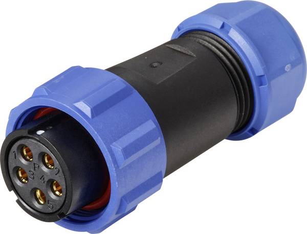 Weipu SP2110 / S 5 II Ronde connector Bus, recht Totaal aantal polen: 5 Serie (ronde connectoren): SP21 1 stuk(s)
