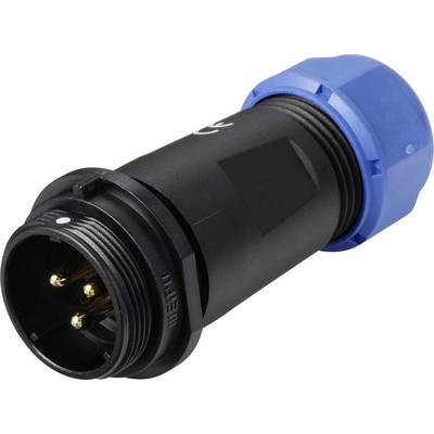 Weipu SP2111 / P 3 I Ronde connector Stekker, recht Totaal aantal polen: 3 Serie (ronde connectoren): SP21 1 stuk(s)-0