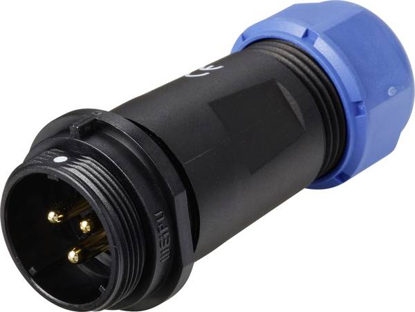 Weipu SP2111 / P 3 I Ronde connector Stekker, recht Totaal aantal polen: 3 Serie (ronde connectoren): SP21 1 stuk(s)