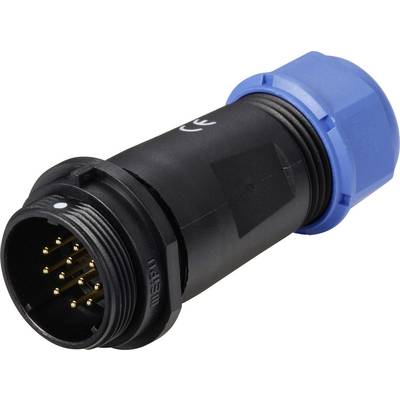 Weipu SP2111 / P 12 II Ronde connector Stekker, recht Totaal aantal polen: 12 Serie (ronde connectoren): SP21 1 stuk(s)-0