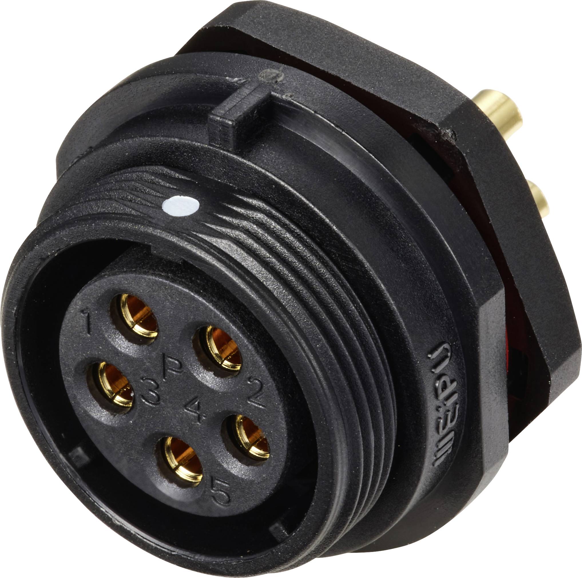 Weipu SP2112 / S 5 Ronde connector Bus, inbouw Totaal aantal polen: 5 Serie (ronde connectoren): SP21 1 stuk(s)-0