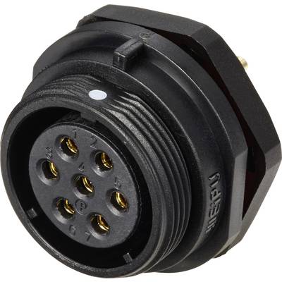 Weipu SP2112 / S 7 Ronde connector Bus, inbouw Totaal aantal polen: 7 Serie (ronde connectoren): SP21 1 stuk(s)-0