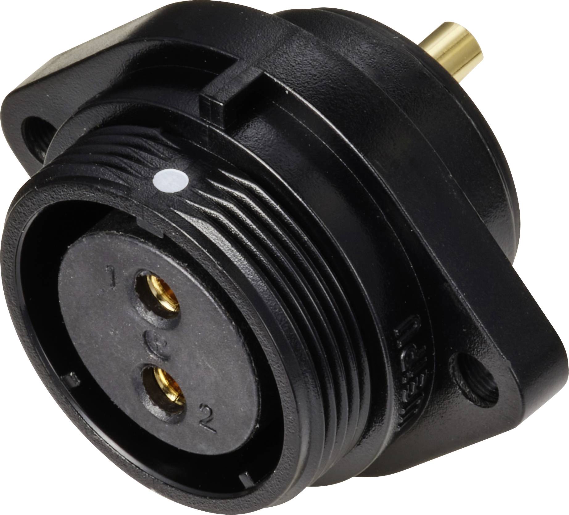 Weipu SP2113 / S 2 Ronde connector Bus, inbouw Totaal aantal polen: 2 Serie (ronde connectoren): SP21 1 stuk(s)-0