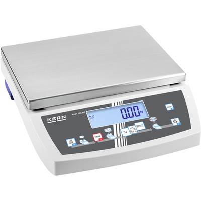 Elektronische weegschaal met digitaal display, toont '0.00'. Bedieningselementen zijn zichtbaar. Geschikt voor nauwkeurige gewichtsmeting.