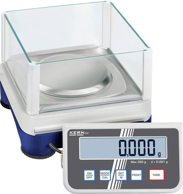 Kern PCD 250-3 Precisie weegschaal  Weegbereik (max.) 250 g Resolutie 0.001 g werkt op stekkernetvoeding Zilver