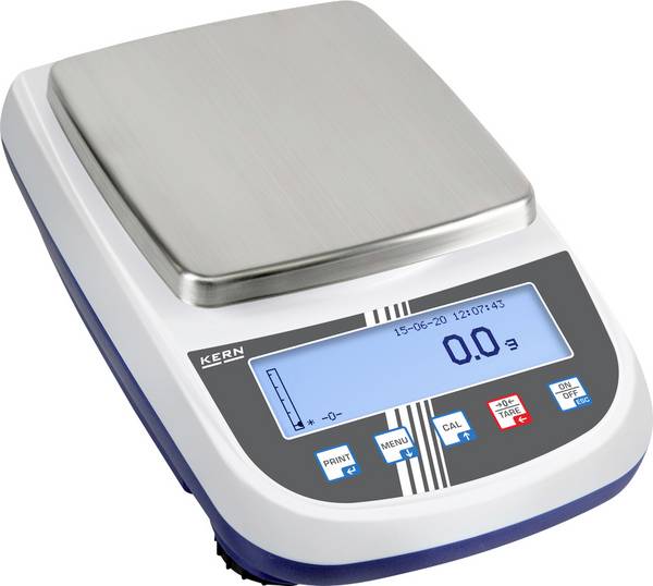 Kern PLS 20000-1F Precisie weegschaal  Weegbereik (max.) 20 kg Resolutie 0.1 g werkt op stekkernetvoeding Zilver
