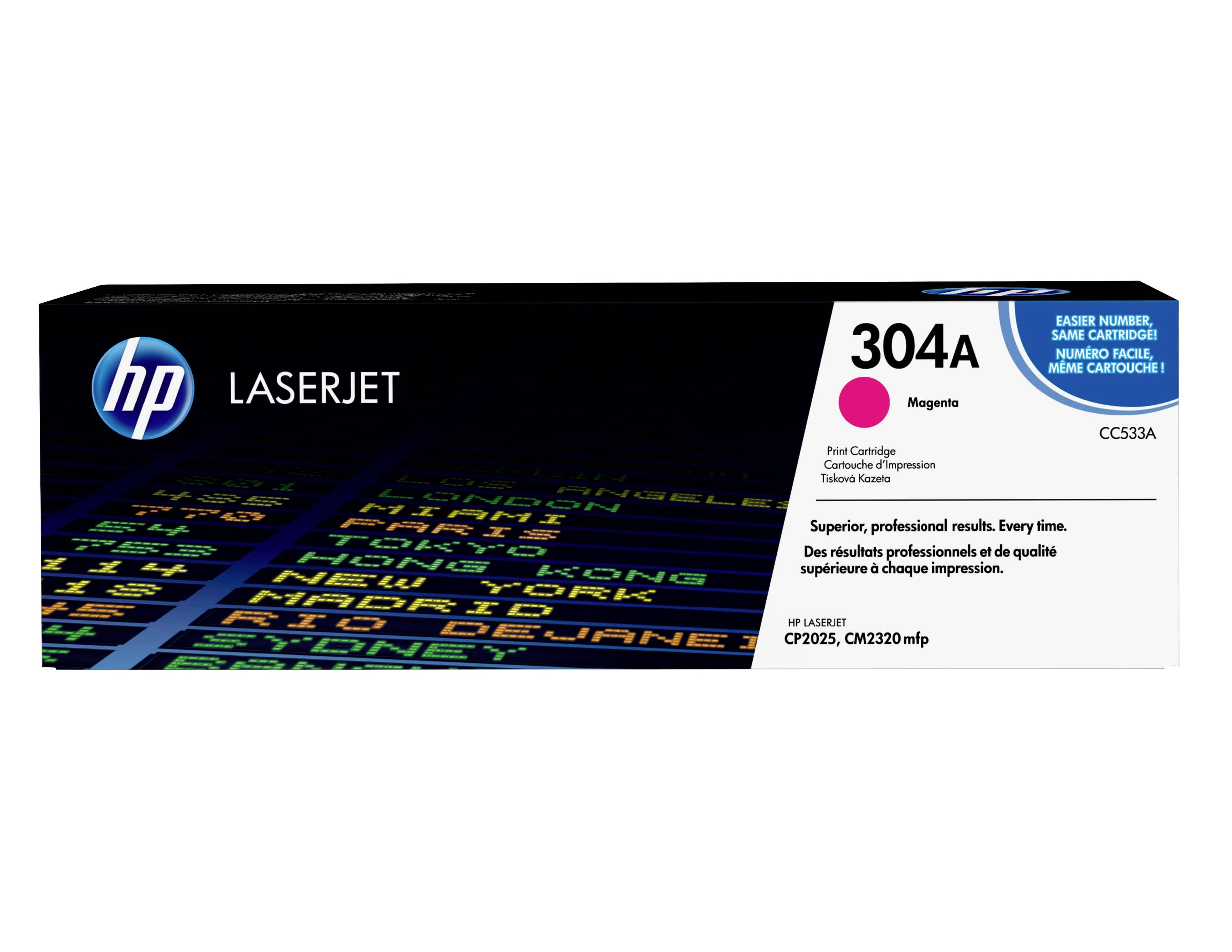 HP 304A CC533A Toner Magenta 2800 bladzijden Origineel Tonercassette