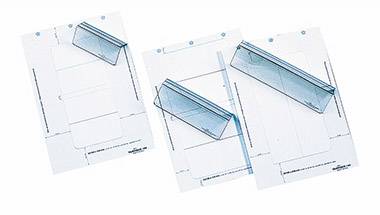 DURABLE insteekborden Badgemaker 40x75mm 240 stuks wit-7