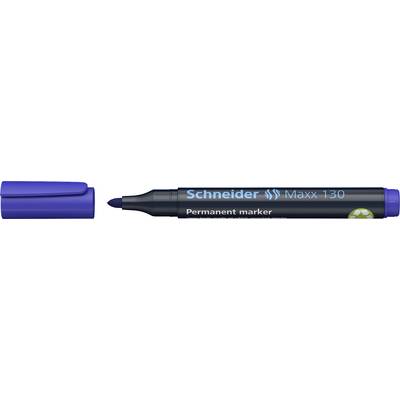 Schneider Maxx 130 113003 Permanent marker Blauw Watervast: Ja 