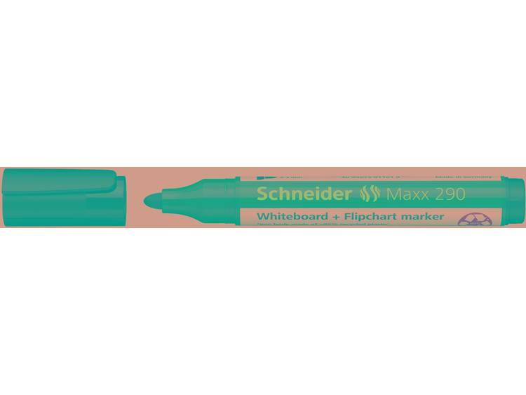 Viltstift Schneider 290 whiteboard rond zwart 1.5-3mm