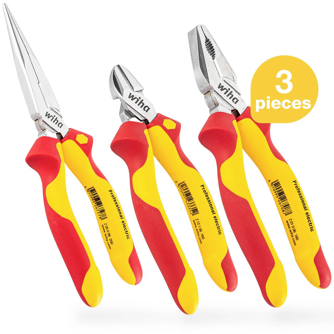 Wiha 26852 Tangenset VDE 3-delig-4