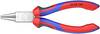 Knipex 22 05 160 Rondbektang Werkplaats Recht Chroom-vanadium elektrostaal 160 mm