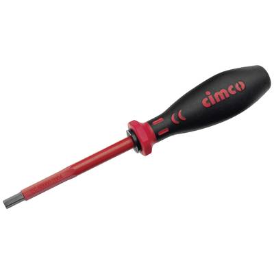 Cimco Cimco Werkzeuge VDE Inbussleutel Sleutelbreedte: 6 mm  Koplengte: 100 mm Afmeting, lengte: 215 mm