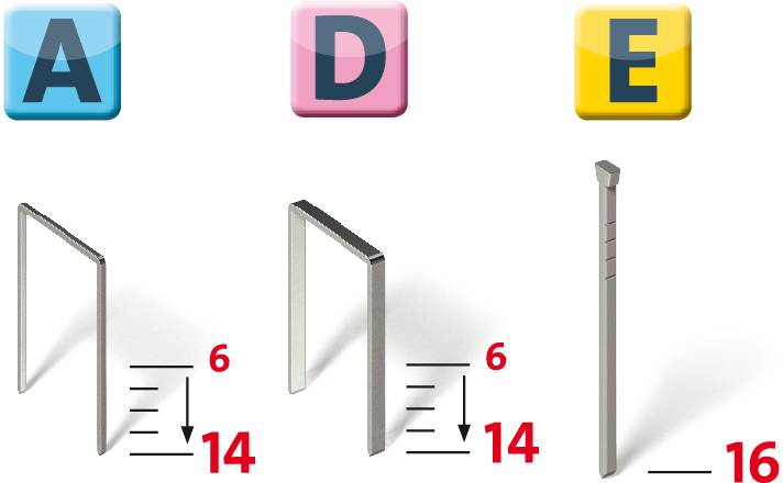 Novus Office J-105 106441000 Elektrisch nietpistool Type niet Type 53F, Type 53, Type 11, Type 37 Lengte nieten 6 - 14 m-2