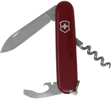 Victorinox Waiter 0.3303 Zwitsers zakmes Aantal functies 9 Rood