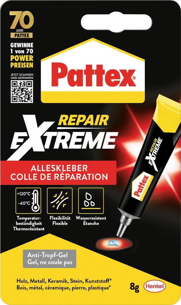 Pattex PRXG8 100% Repair Gel 8 g