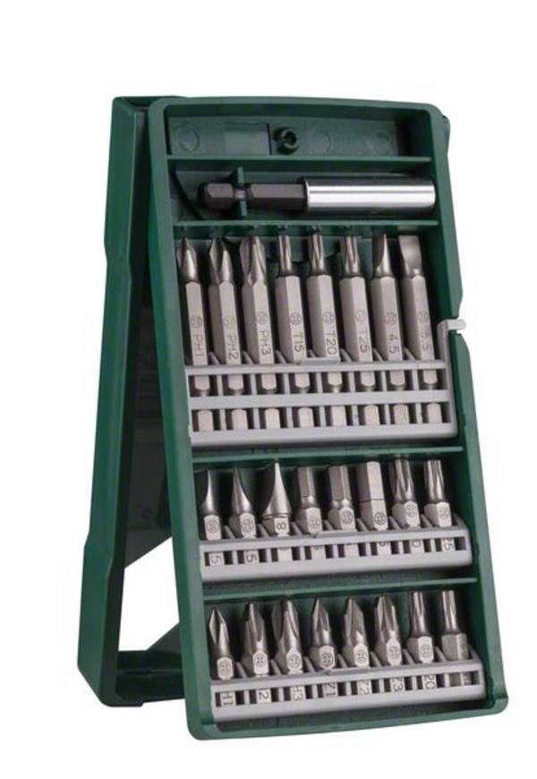 Bosch Accessories Promoline 2607019676 Bitset 25-delig Plat, Kruiskop Phillips, Kruiskop Pozidriv, Inbus, Binnen-zesrond (TX)