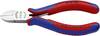 Knipex 77 22 130 Elektronica en fijnmechanica Zijkniptang Met facet 130 mm