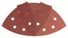 Bosch Accessories 2607017111 Deltaschuurpapierset Met klittenband, Geperforeerd Korrelgrootte (num) 60, 80, 180 Hoekmaat 105 mm 1 set(s)