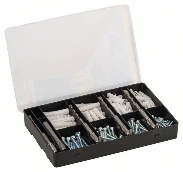 Bosch Accessories 173-delige bevestigings-SDS-plus-set