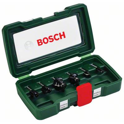 Bosch Accessories HM-frezenset 6 delig 1/4'' 