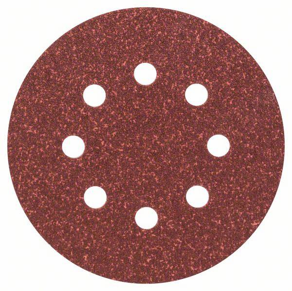 Bosch Accessories  2607019492 Excenterschuurpapier Met klittenband, Geperforeerd Korrelgrootte (num) 60  (Ø) 125 mm 25 stuk(s)
