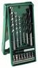 Bosch Accessories Promoline 2607019579 Boor- en bitassortiment 15-delig Steen, Beton, Hout, Metselwerk 4 mm, 5 mm, 6 mm, 8 mm