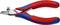 Knipex tang met rood-blauwe handgrepen en zilveren snijkop, opschrift 'Made in Germany', modelnummer '11 92 140'.