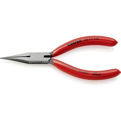 Rode punttang met metalen punten en opschrift 'Chroom-Vanadium', 'Made in Germany', 'KNIPEX'.