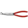 Knipex 38 91 200 Platte rondbektang Elektronica en fijnmechanica 45° gebogen Vanadium elektrostaal 200 mm