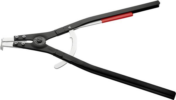 Knipex 46 20 A51 Precisie-borgveertang Geschikt voor borgringen Buitenringen  122-300 mm Puntvorm 90° haaks