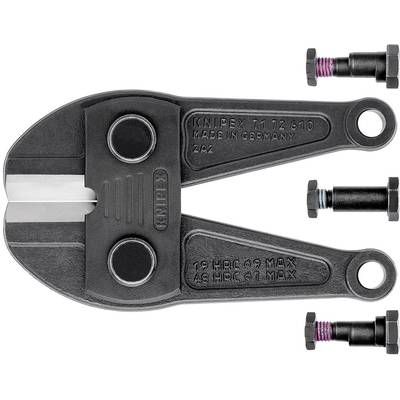 KNIPEX boutenknipper met verwisselbare schroefaansluitingen, geschikt voor precies en krachtig knippen van materialen.