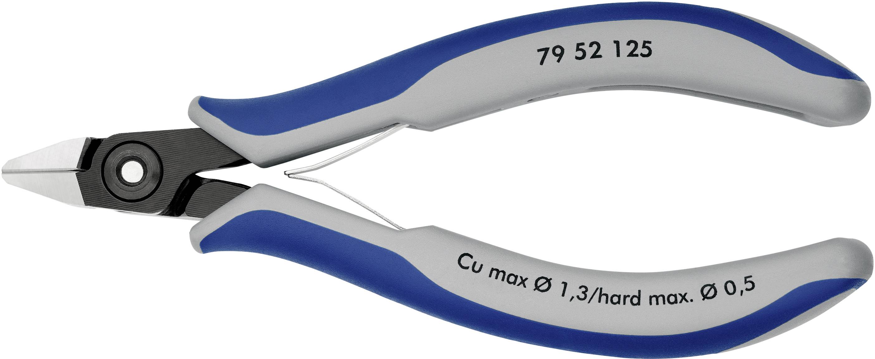 Knipex 79 52 125 Zijkniptang Elektronica en fijnmechanica Met facet 125 mm