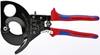 Knipex 95 31 280 Ratel-kabelsnijder Geschikt voor (striptechniek) Aluminium- en koperkabel, een- en meerdraads 52 mm 380 mm²