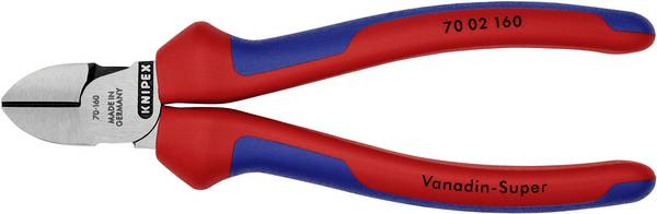 Knipex  70 02 160 Werkplaats Zijkniptang Met facet 160 mm