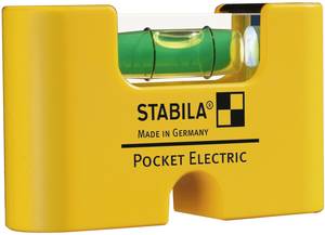 Conrad Stabila POCKET ELECTRIC 17775 Mini-waterpas 70 mm 1 mm/m aanbieding