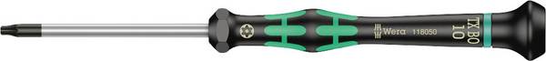 Wera 2067 Torx-schroevendraaier Elektronica en fijnmechanica Grootte TR 10 Koplengte: 60 mm  1 stuk(s)