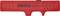 Rood kabelstriptang van Knipex met opschrift 'KNIPEX 16 80 125', geschikt voor het strippen van kabels met verschillende diameters.