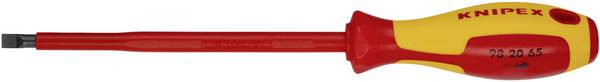 Knipex VDE VDE Platte schroevendraaier Kopbreedte: 6.5 mm Koplengte: 150 mm DIN EN 60900