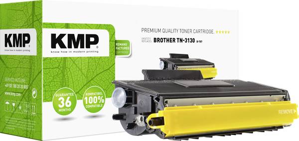 KMP Tonercassette vervangt Brother, Lenovo TN-3170, TN3170 Compatibel Zwart 7000 bladzijden B-T15