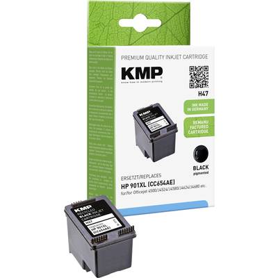KMP Inktcartridge vervangt HP 901XL, CC654AE Compatibel  Zwart H47 1711,4541