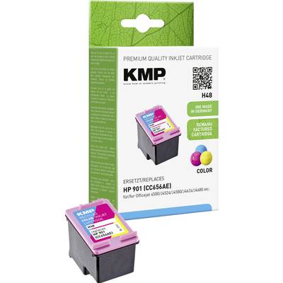 KMP Inktcartridge vervangt HP 901, CC656AE Compatibel  Cyaan, Magenta, Geel H48 1711,4560