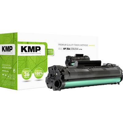 KMP H-T100 Tonercassette  vervangt HP 35A, CB435A Zwart 1500 bladzijden Compatibel Toner