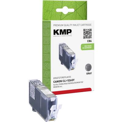 KMP Inktcartridge vervangt Canon CLI-526GY Compatibel  Grijs C86 1515,0041