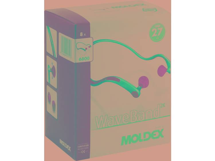 Moldex Gehoorbescherming WaveBand 2K SNR 27 dB 6800 01 N-A 1 stuks
