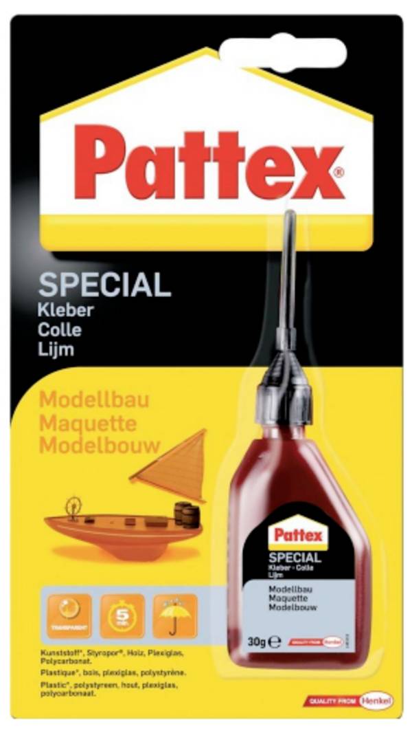Pattex Modellbau Plastik Modelbouwlijm PXSM1 30 g