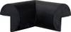 Moravia 422.17.839 Kantenbeveiliging Zwart (l x b) 45 mm x 45 mm