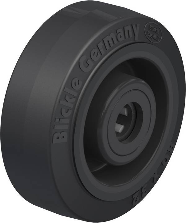 Blickle POEV 80/12R Wiel met hoog draagvermogen Wieldiameter: 80 mm Draagvermogen (max.): 140 kg 1 stuk(s)