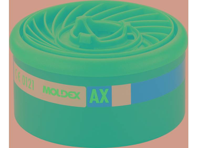 Moldex, 960001, Gasfilter EasyLock, Filterklasse-Beschermingsklasse: AX, 8 St.